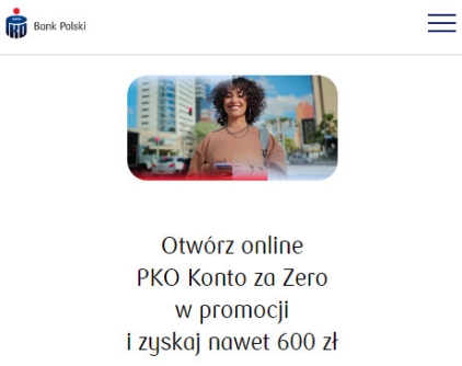 PKO BP - konto